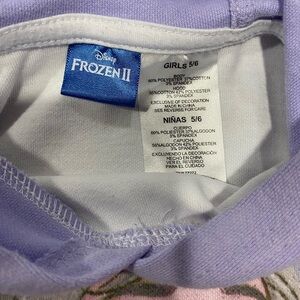 Girls Frozen Sweatsuit Size 5/6